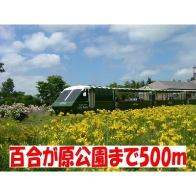 百合が原公園まで500m
