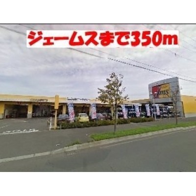 ジェームス百合が原店まで350m