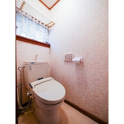 トイレはウォシュレット完備!