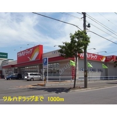 ツルハドラッグまで1000m