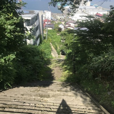 外人坂からの景色