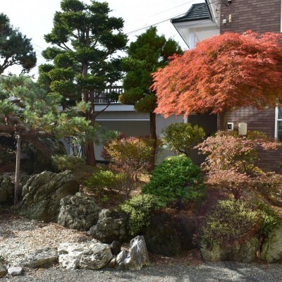 お庭