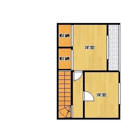 2階間取図※現況優先