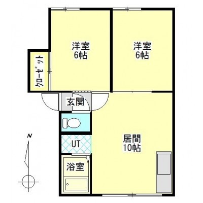 203号室(2LDKタイプ)
