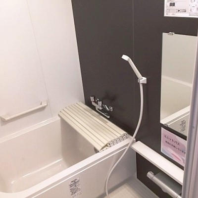 新品のお風呂もあります。