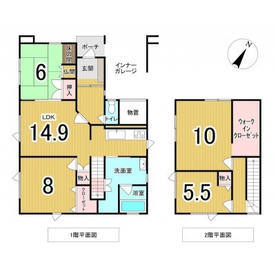 4LDK、価格3498万円、土地面積約71.5坪、建物面積35.5坪。