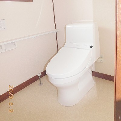 1階トイレです。