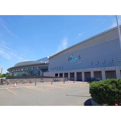 北海きたえーるまで1000m