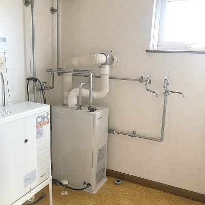 給湯器は交換しておりません。