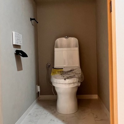 トイレも新設してます!