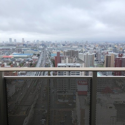 南東側眺望、天気のいい日はより眺めがいいです!