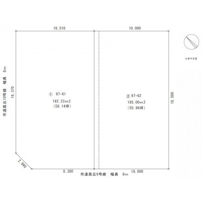 分筆予定図
