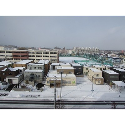 北側からみた眺望になっております。