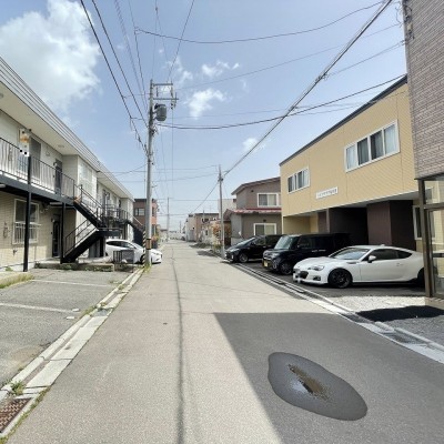 前面道路☆