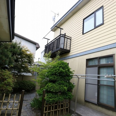 立派なお庭があります◎