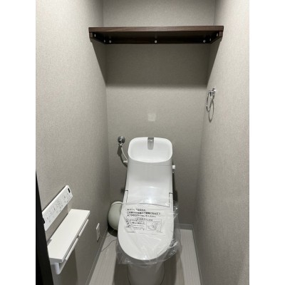 温水洗浄便座付トイレ新品交換