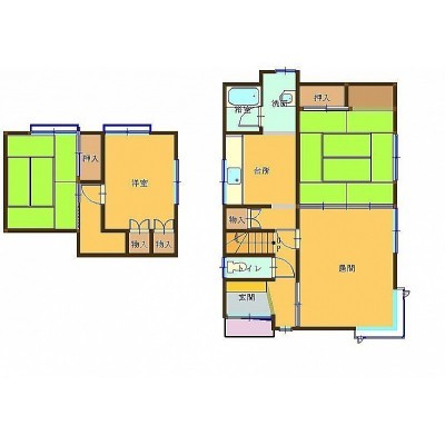 間取り図は現況を優先いたします
