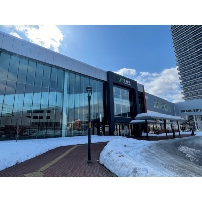 リニューアルした苗穂駅