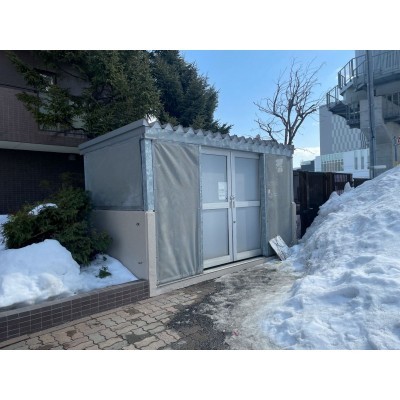 マンション専用ゴミ捨て場