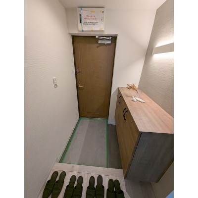 玄関土間、シューズボックス