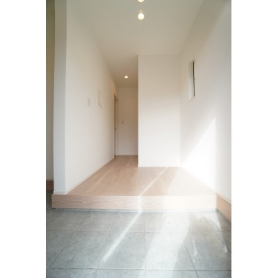 玄関:広々玄関で人の出入りが楽です!