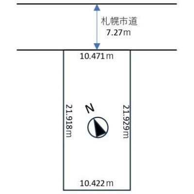 間取り 間取り図で土地形状が分かります