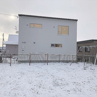 公園側から撮影