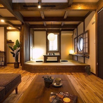 掘りごたつでホッとくつろげます
