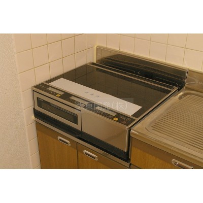 ★火を使わない安心の「IH調理器」付きです。
