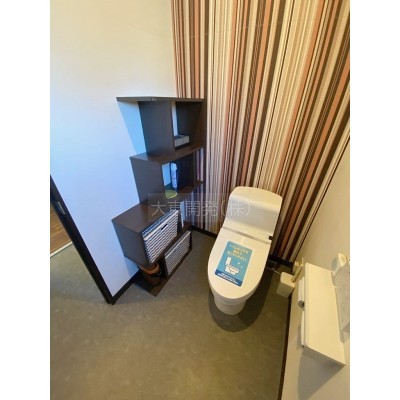 トイレの空間も広く使いやすいです。