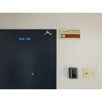 106号室玄関