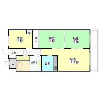 間取り 3LDK