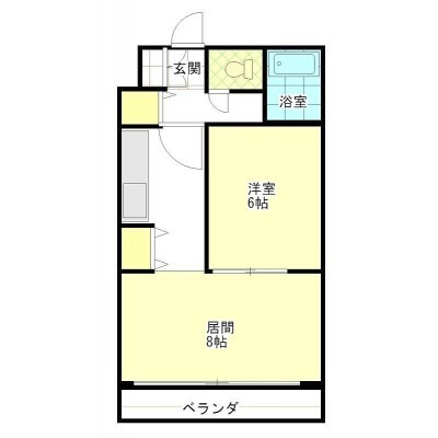 間取り 1LDK