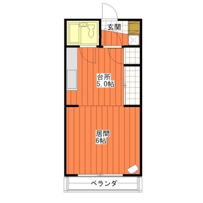 間取り 1DK