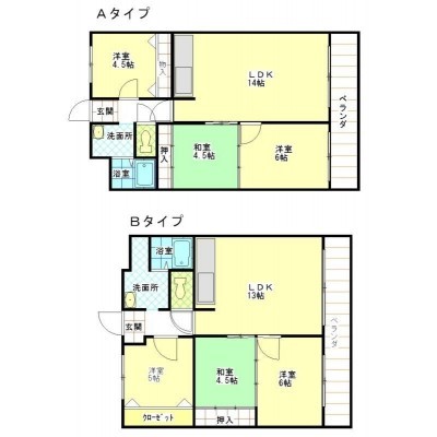 間取り Aタイプ