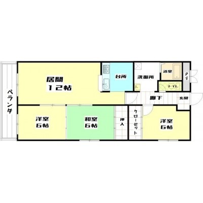 ☆3LDK☆間取り