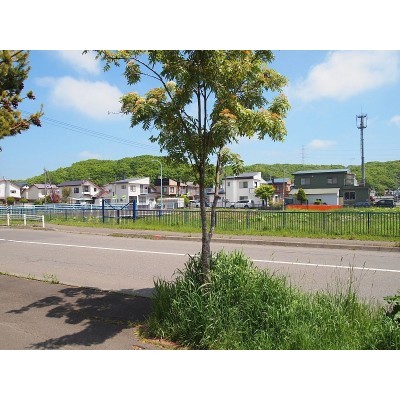 目の前に建物なし☆