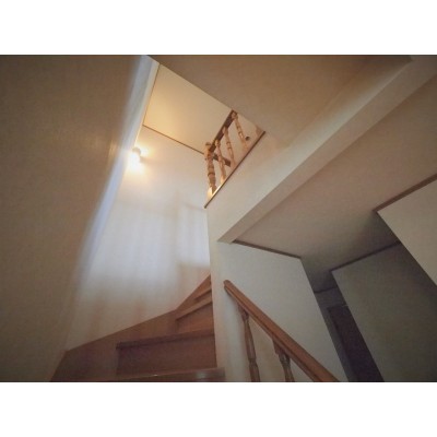 リビングからの2階に上がれます