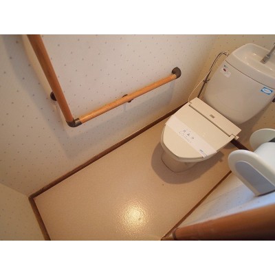 温水洗浄トイレも交換♪
