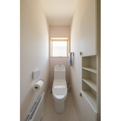 2階トイレはシンプルで使いやすく