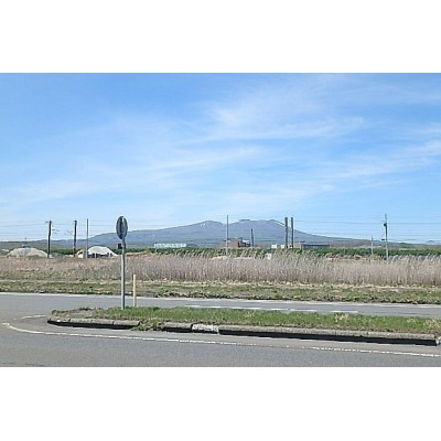 樽前山も見える