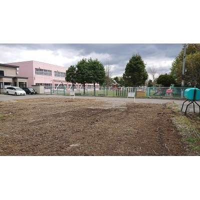 目の前は校庭☆朝陽◎