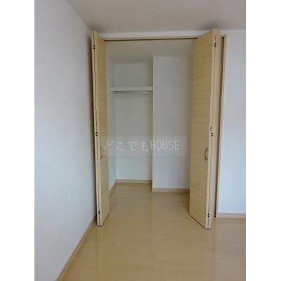 たっぷり入るクローゼット