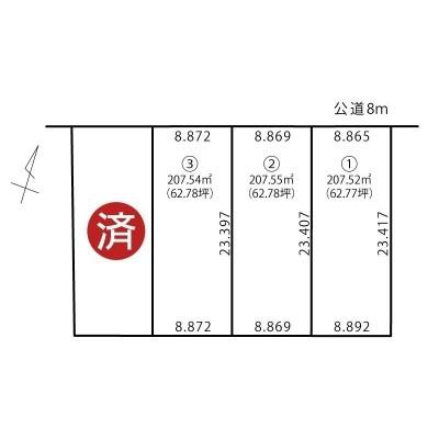 区画図