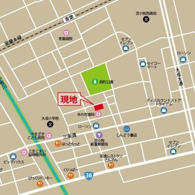 現地地図