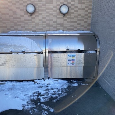 敷地内ゴミ捨て場