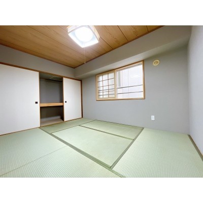和室(畳表替え、壁、ふすま貼替)