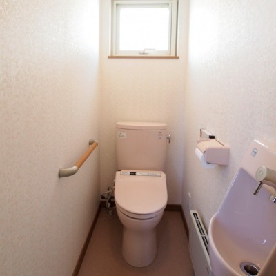トイレは1階・2階、2か所あり。