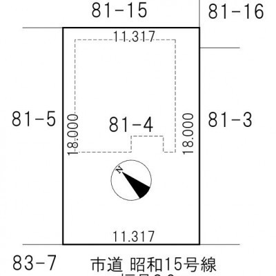 敷地説明図