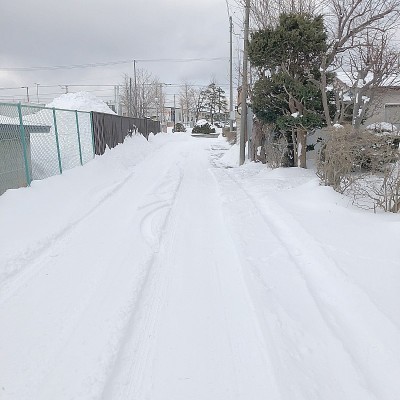 産業道路方面(全面道路)